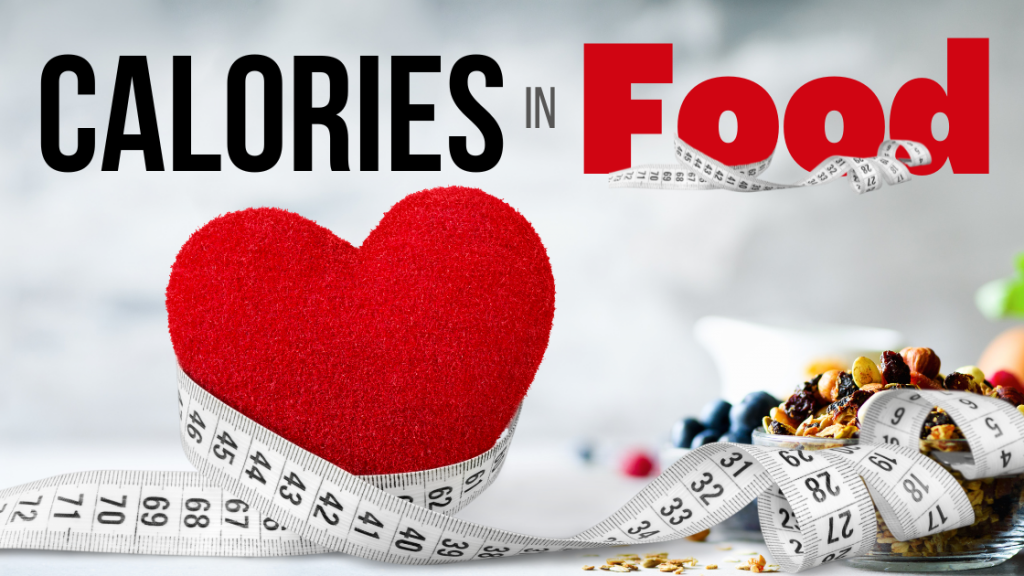 Calories in food